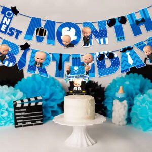 1st month birthday decorations for boy /1st month baby photoshoot items Set of 1