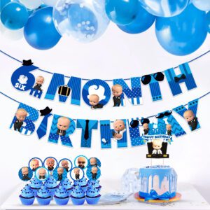 6th month birthday decorations for boy