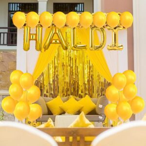 Haldi Ceremony Decoration,Haldi Ceremony Decoration Kit Pack of 28