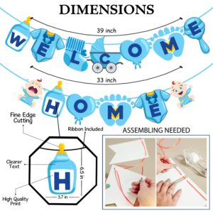 Baby Boy Welcome Home Decoration Kit Banner Set of 1