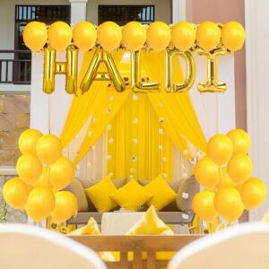 Haldi Ceremony Decoration,Haldi Ceremony Decoration Kit Pack of 26