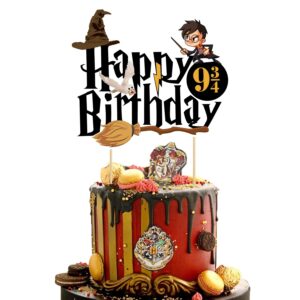 Hari Pottar Happy Birthday Cake Topper Pack of 1