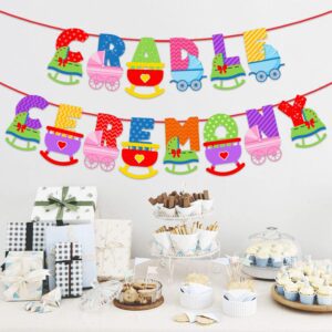 1 Set Cradle Ceremony Banner / Cradle Ceremony Decoration Items / Baby Photoshoot Banner for Cradle Ceremony Pack of 1