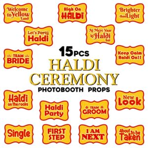 Mehandi Props for Photoshoot ,Marriage Props for Wedding Pack of 15