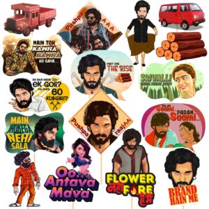 Bollywood Movie Theme Photo Booth Props  Trending Movie Photo Props Pack of 16