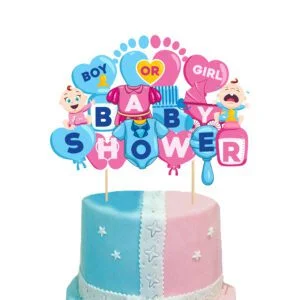 Baby Shower Cake Topper 1 pc