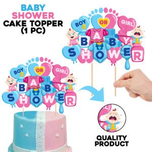 Baby Shower Cake Topper 1 pc
