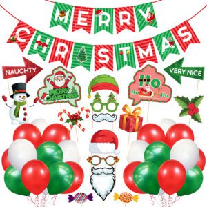 Christmas Party Decorations Supplies, (PACK OF 42)