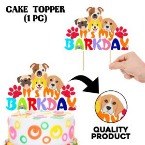 Puppy Dog Birthday Party Cake Decoration