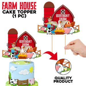 Farm Animal Cake Decoration Cake Topper (Pack of 1)