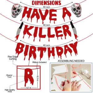 Have a Killer Birthday Party Banner