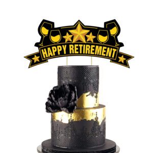 Happy Retirement Cake Topper Retirement Cake Decoration 1 Pack