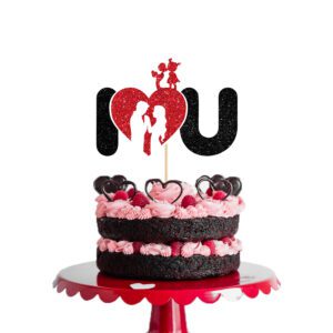 I LOVE YOU Cake Toppers Pick Cake Topper Decoration