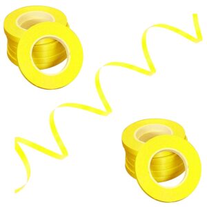 Curling Ribbons for Balloons Party Decoration 5 Meters Gold Crimped Curling Ribbon  Pack of 6