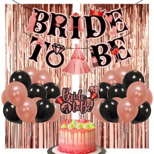 Bachelorette Party Decorations Kit, Bridal Shower Party Supplies & Bride to Be Decoration (Set of 29)
