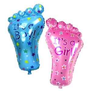 Baby Shower Theme Foil Balloons / Baby Shower Decorations  ( Pack Of 2 )