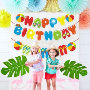 Summer Theme Birthday Party, Summer Theme for Holiday Party Supplies (Pack Of 2)