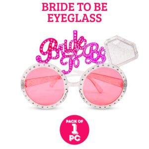 Bride to Be Glasses – Bachelorette Party Decorations Eye Glasses