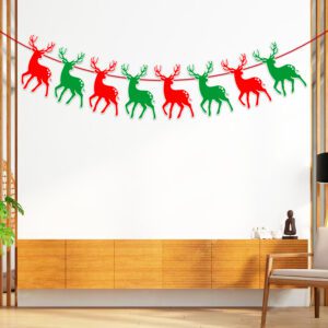 Christmas Decorations Banner – Xmas Bunting Decoration Banner