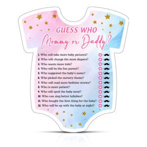 Baby Shower Game Kit | Baby Shower Game Cards (Pack Of 30)
