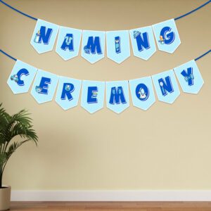 Naming Ceremony Blue Banner – Naming Ceremony Decorations Banner