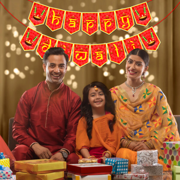 Happy Diwali Banner/Diwali Decorations Banner - Diwali Festival Of Lights - Image 5