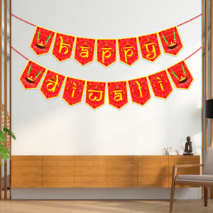 Happy Diwali Banner/Diwali Decorations Banner - Diwali Festival Of Lights (Copy) (Copy)