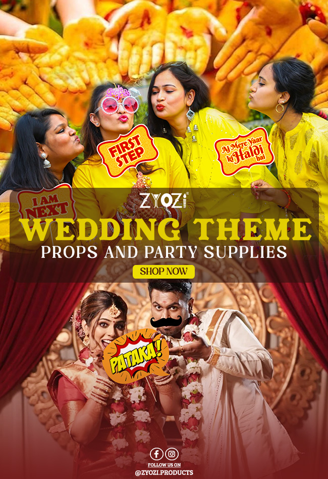 Wedding decoration banner